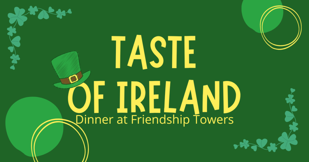 Taste Of Ireland Dinner