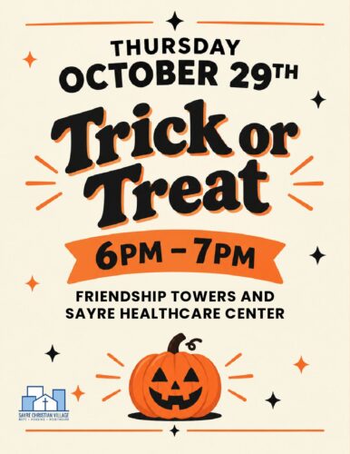 Black Orange And Cream Retro Halloween Party Flyer (1)